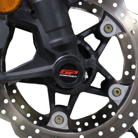 GP Kompozit Honda CB750 Hornet 2023-2026 Uyumlu Aks Koruma Takoz Seti Siyah