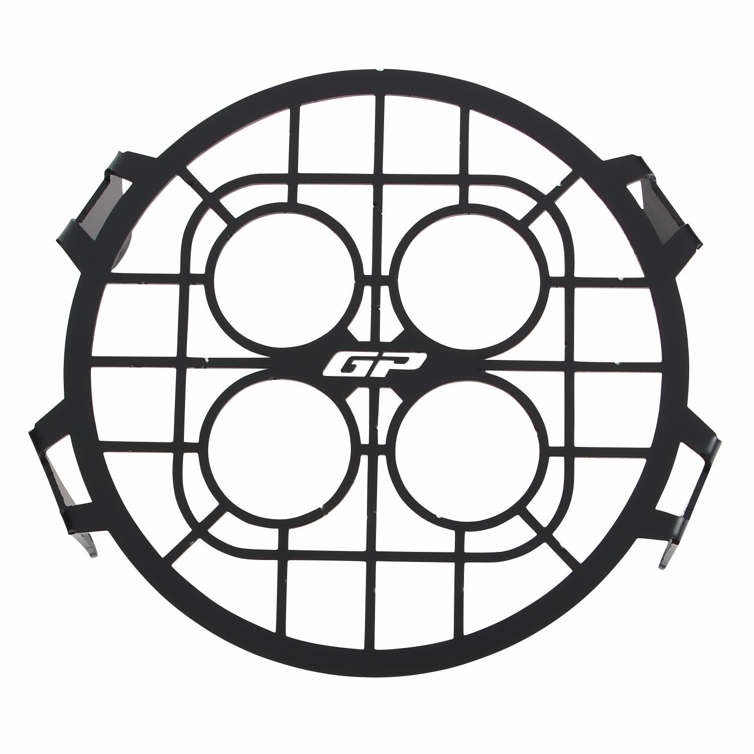 GP Kompozit Honda CL 250 2023-2025 Uyumlu Far Koruma Siyah