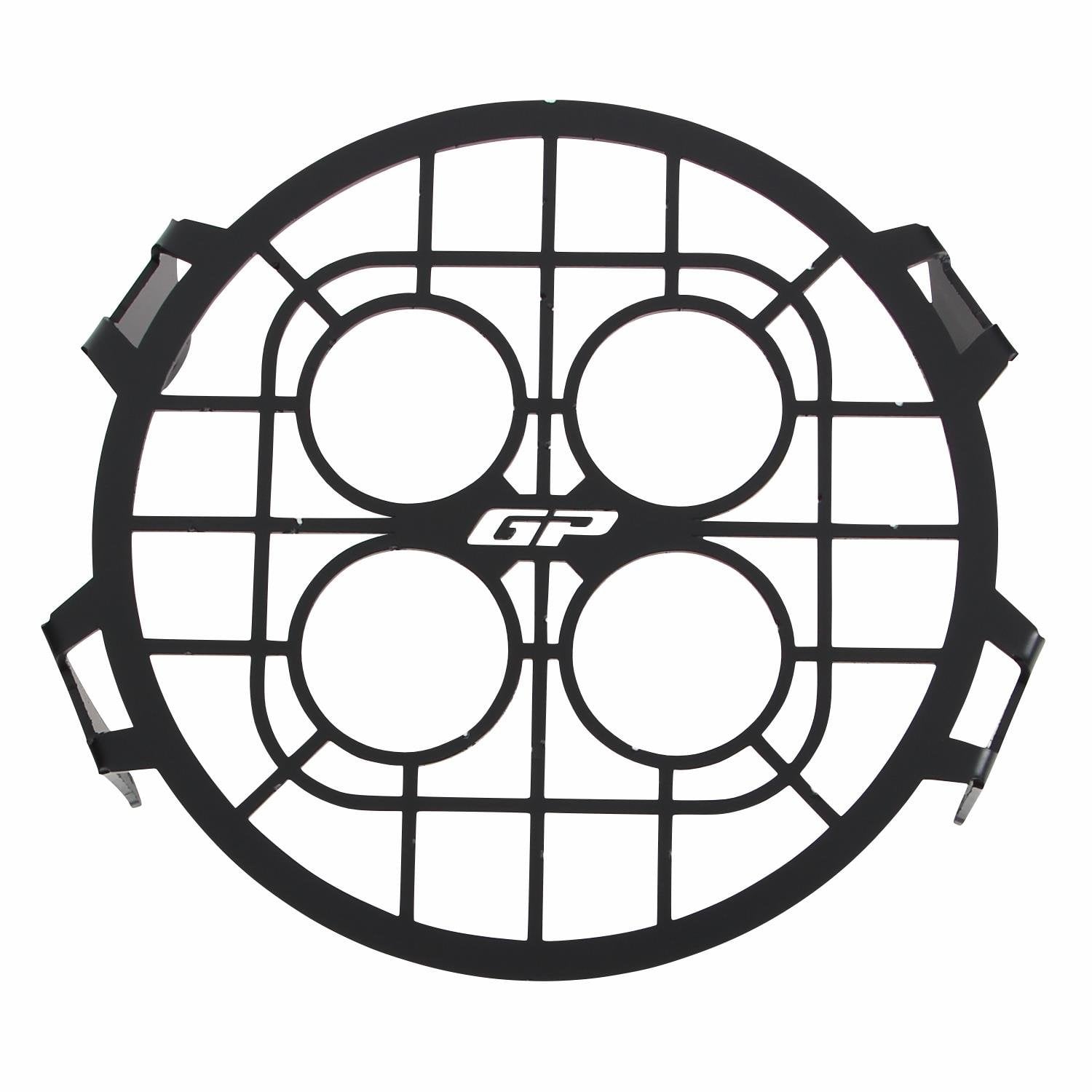 GP Kompozit Honda CL 250 2023-2025 Uyumlu Far Koruma Siyah