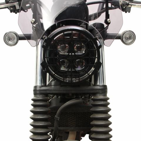 GP Kompozit Honda CL 250 2023-2025 Uyumlu Far Koruma Siyah