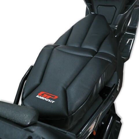 GP Kompozit Voge SR3 2024 Uyumlu Motosiklet Konfor Sele Kılıfı Siyah