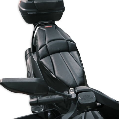 GP Kompozit Voge SR3 2024 Uyumlu Motosiklet Konfor Sele Kılıfı Siyah