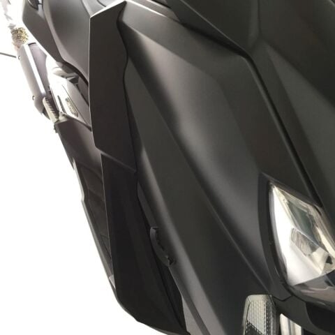 GP Kompozit Yamaha XMAX 250 / 400 2014-2017 Uyumlu Bacak ve Grenaj Koruma Seti Siyah