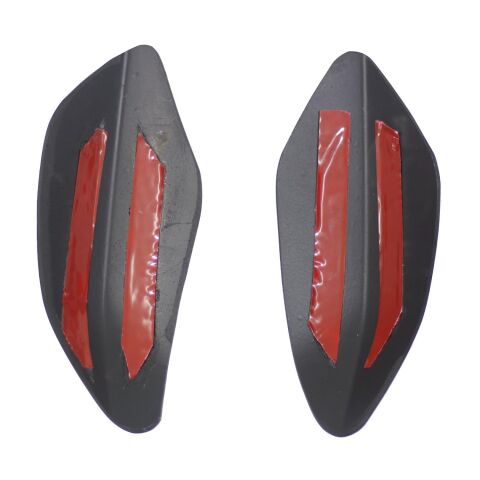GP Kompozit Yamaha XMAX 250 / 400 2014-2017 Uyumlu Bacak ve Grenaj Koruma Seti Siyah