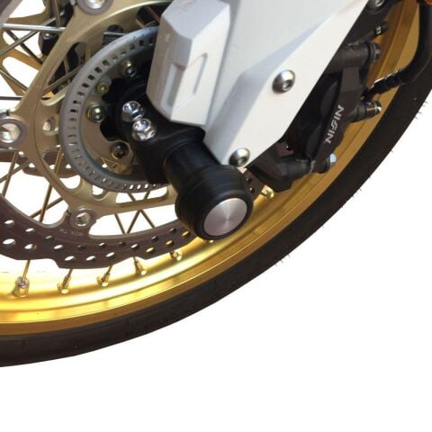 GP Kompozit Honda Africa Twin CRF1000L / CRF1100L L1/L2/L4 2016-2023 Uyumlu Aks Koruma Takoz Seti Siyah