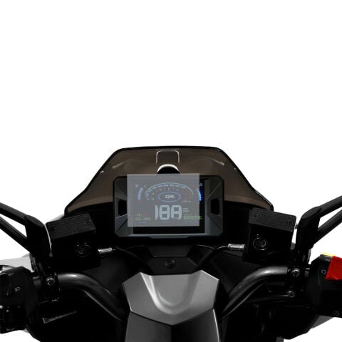 GP Kompozit SYM Jet 14 Evo Plus 2023-2026 Uyumlu Motosiklet Ekran Koruyucu Şeffaf