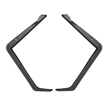 GP Kompozit Yamaha NMAX 125-155 2015-2020 Uyumlu Bacak ve Grenaj Koruma Seti Siyah