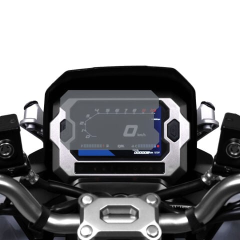 GP Kompozit SYM ADX 125 2023-2025 Uyumlu Motosiklet Ekran Koruyucu Şeffaf