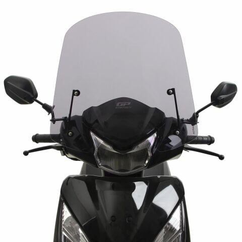GP Kompozit Honda Activa 2023-2026 Uyumlu Kısa Ön Cam Füme
