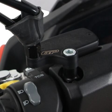 GP Kompozit Kymco DTX 250 / 360 2021-2023 Uyumlu Ayna Genişletme Siyah