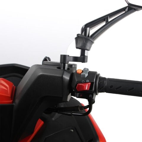 GP Kompozit Kymco DTX 250 / 360 2021-2023 Uyumlu Ayna Genişletme Siyah