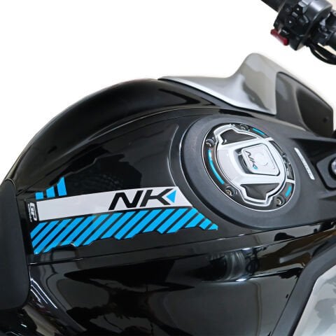 GP Kompozit CF Moto 450 NK 2024-2026 Uyumlu Tank Pad Mavi