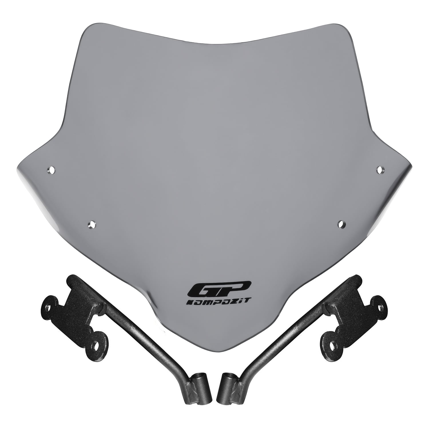 GP Kompozit Honda CB750 Hornet 2023-2024 Uyumlu Ön Cam Gri