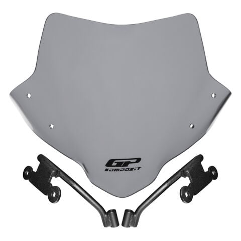 GP Kompozit Honda CB750 Hornet 2023-2024 Uyumlu Ön Cam Gri