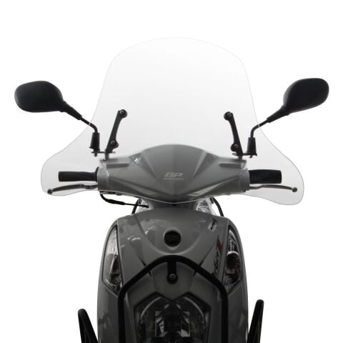 GP Kompozit SYM Orbit II 50 2022-2024 Uyumlu Elcikli Ön Cam Füme