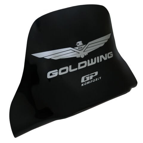 GP Kompozit Honda Gold Wing 2022-2023 Uyumlu Arka Cam Siyah