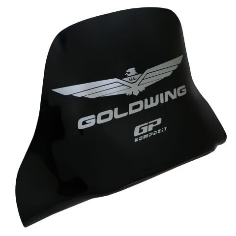 GP Kompozit Honda Gold Wing 2022-2023 Uyumlu Arka Cam Siyah