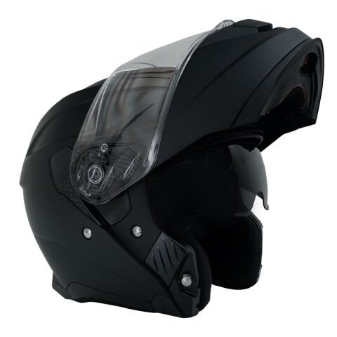 GP MY HELMET MKS002-B Güneş Vizörlü Şeffaf Çene Açılır Motosiklet Kaskı