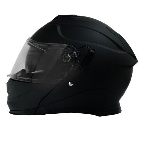 GP MY HELMET MKS002-B Güneş Vizörlü Şeffaf Çene Açılır Motosiklet Kaskı