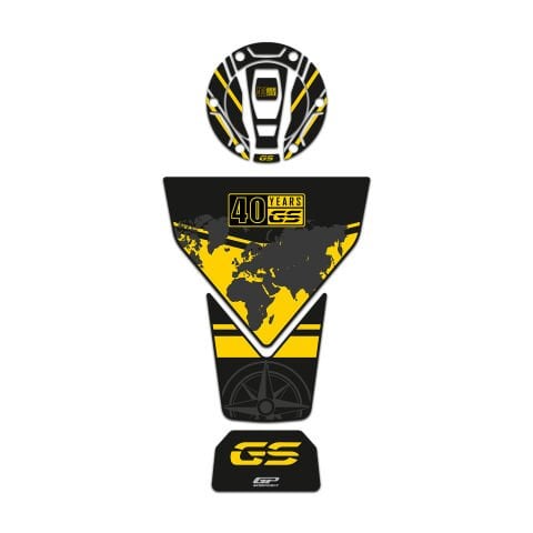 GP Kompozit BMW F 750 GS 2018-2022 Uyumlu Tank Pad 40.Yıl