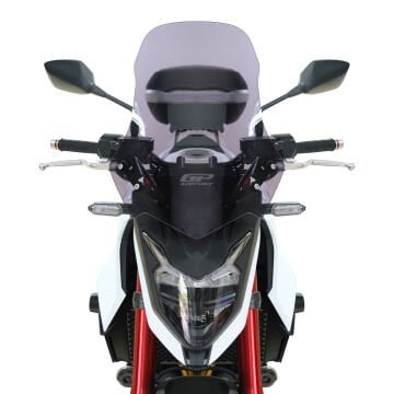 GP Kompozit Honda CB750 Hornet 2023-2024 Uyumlu Ön Tur Camı Siyah