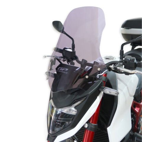 GP Kompozit Honda CB750 Hornet 2023-2024 Uyumlu Ön Tur Camı Siyah