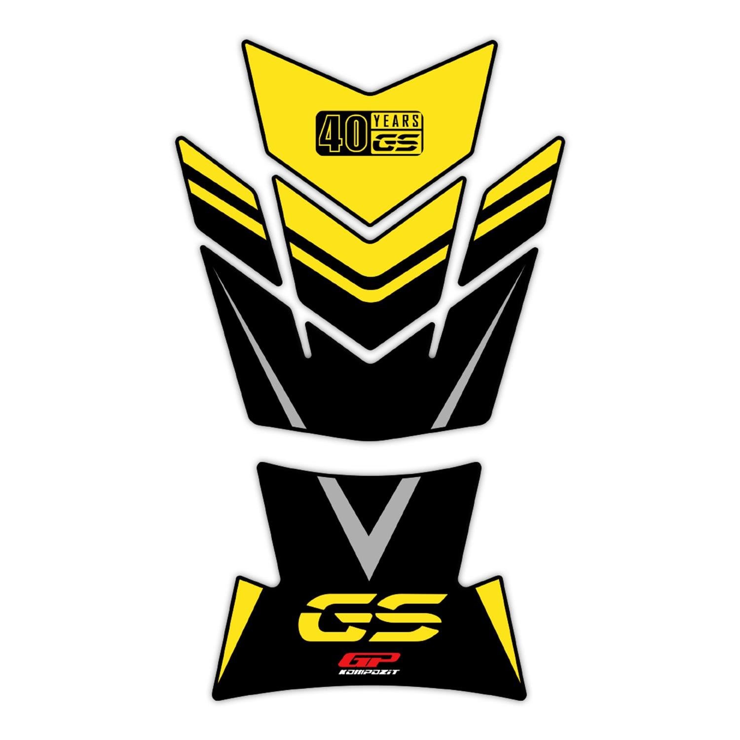 GP Kompozit BMW F 750 /  F 850 GS 2018-2024 Uyumlu Tank Pad 40.Yıl