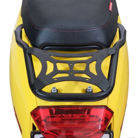 GP Kompozit Lambretta V125 / V200 2021-2024 Uyumlu Arka Çanta Demiri Siyah