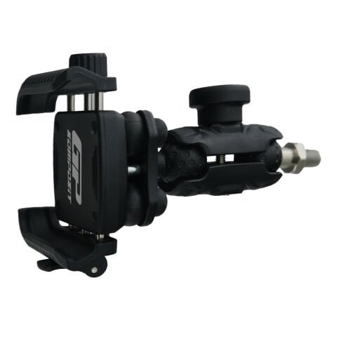 GP Kompozit CF Moto 250 SR 2020-2025 Uyumlu Titreşim Modüllü Telefon Tutucu Siyah