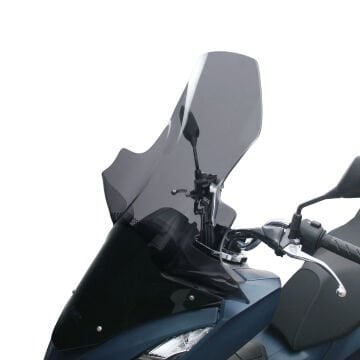 GP Kompozit Honda PCX 125 / 150 2021-2024 Uyumlu Elcikli Ön Cam Füme