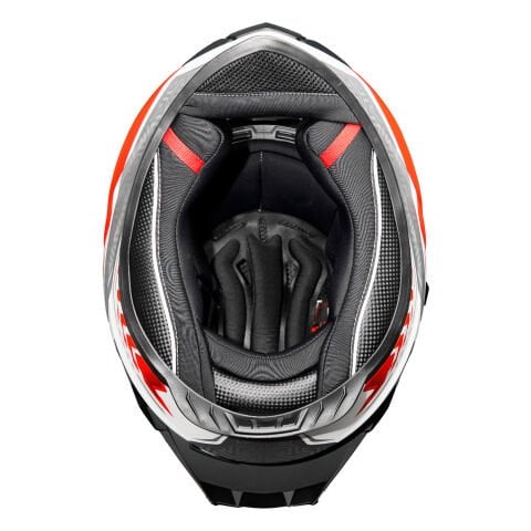 GP MY HELMET MKS001-WRG Yarış Spoiler Güneş Vizörlü Şeffaf Full Face Motosiklet Kaskı
