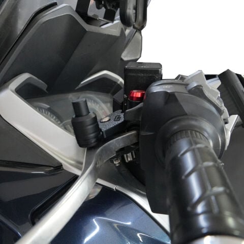 GP Kompozit Honda Forza 250 2023-2026 Uyumlu Motosiklet El Freni Kilidi Siyah
