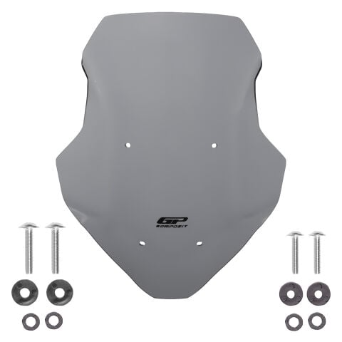 GP Kompozit Honda ADV 350 2023-2026 Uyumlu Ön Cam Gri
