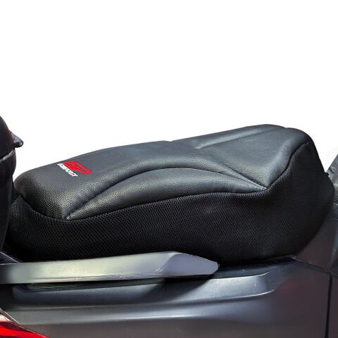 GP Kompozit Kymco Dink R 150 2021-2024 Uyumlu Fileli Motosiklet Konfor Sele Kılıfı Siyah