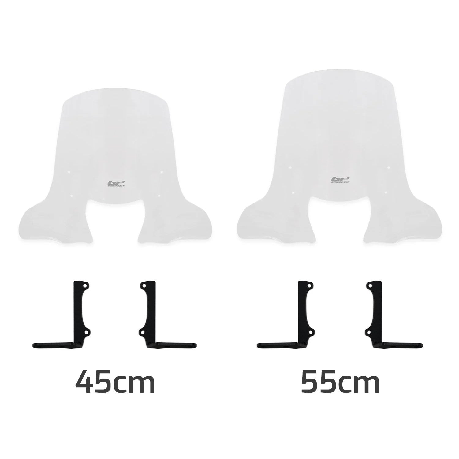 GP Kompozit Piaggio Medley 150 2023 Uyumlu Ön Cam Şeffaf