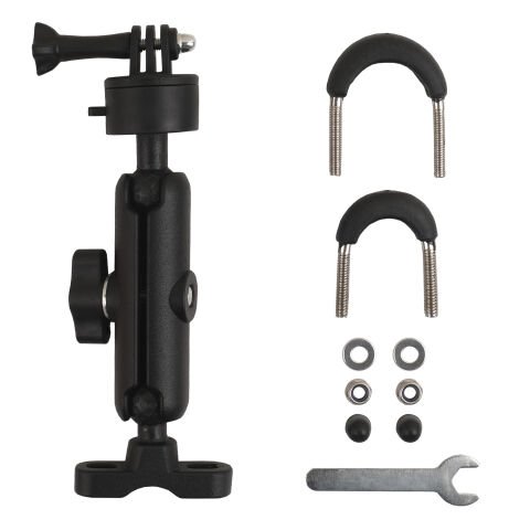 GP Kompozit BGL001 Universal Ayarlanabilir Motosiklet Gidon Aksiyon Kamera Tutucu Siyah