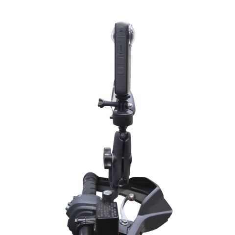 GP Kompozit BGL002 Universal Ayarlanabilir Motosiklet Ayna Bağlantılı Aksiyon Kamera Tutucu Siyah