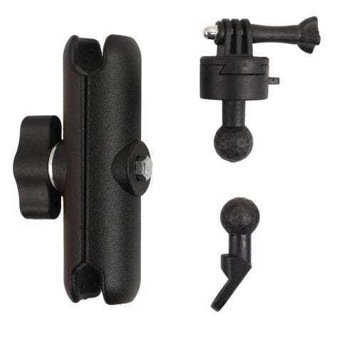 GP Kompozit BGL002 Universal Ayarlanabilir Motosiklet Ayna Bağlantılı Aksiyon Kamera Tutucu Siyah