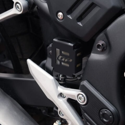 GP Kompozit Honda NX 500 2025-2026 Uyumlu Fren Rezervuarı Koruma Kapağı Siyah