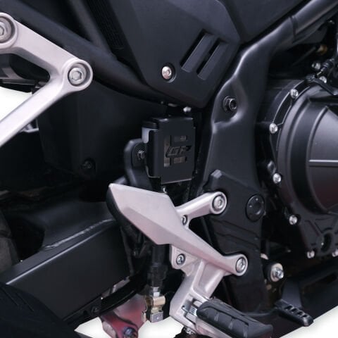 GP Kompozit Honda NX 500 2025-2026 Uyumlu Fren Rezervuarı Koruma Kapağı Siyah