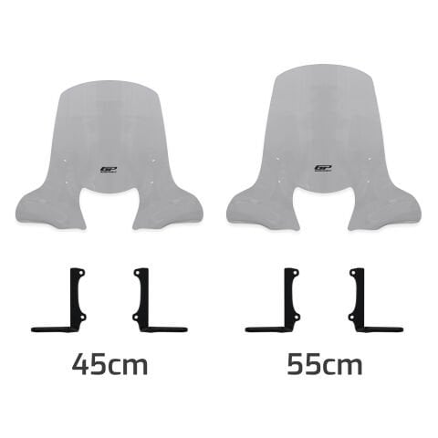 GP Kompozit Piaggio Medley 150 2023 Uyumlu Ön Cam Füme