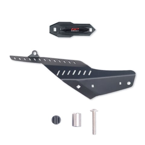 GP Kompozit Honda NX 500 2025-2026 Uyumlu Egzoz Koruma Kapağı Siyah
