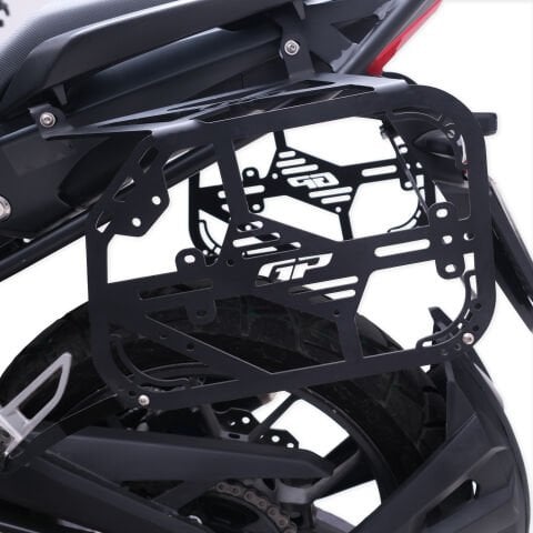 GP Kompozit Honda NX 500 2025-2026 Uyumlu Yan Çanta Demiri Siyah