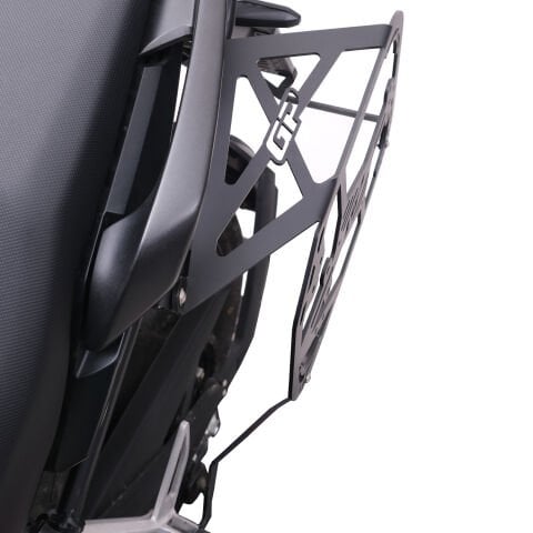 GP Kompozit Honda NX 500 2025 Uyumlu Yan Çanta Demiri Siyah