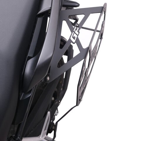 GP Kompozit Honda NX 500 2025 Uyumlu Yan Çanta Demiri Siyah