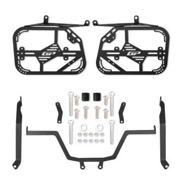 GP Kompozit Honda NX 500 2025 Uyumlu Yan Çanta Demiri Siyah
