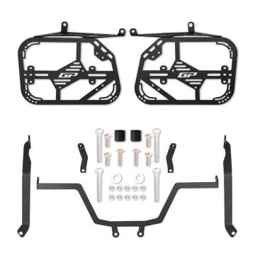 GP Kompozit Honda NX 500 2025 Uyumlu Yan Çanta Demiri Siyah