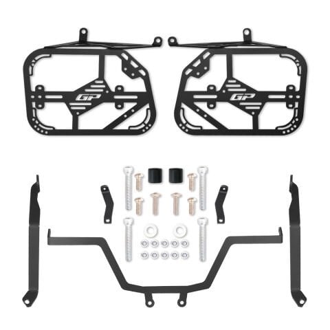 GP Kompozit Honda NX 500 2025-2026 Uyumlu Yan Çanta Demiri Siyah