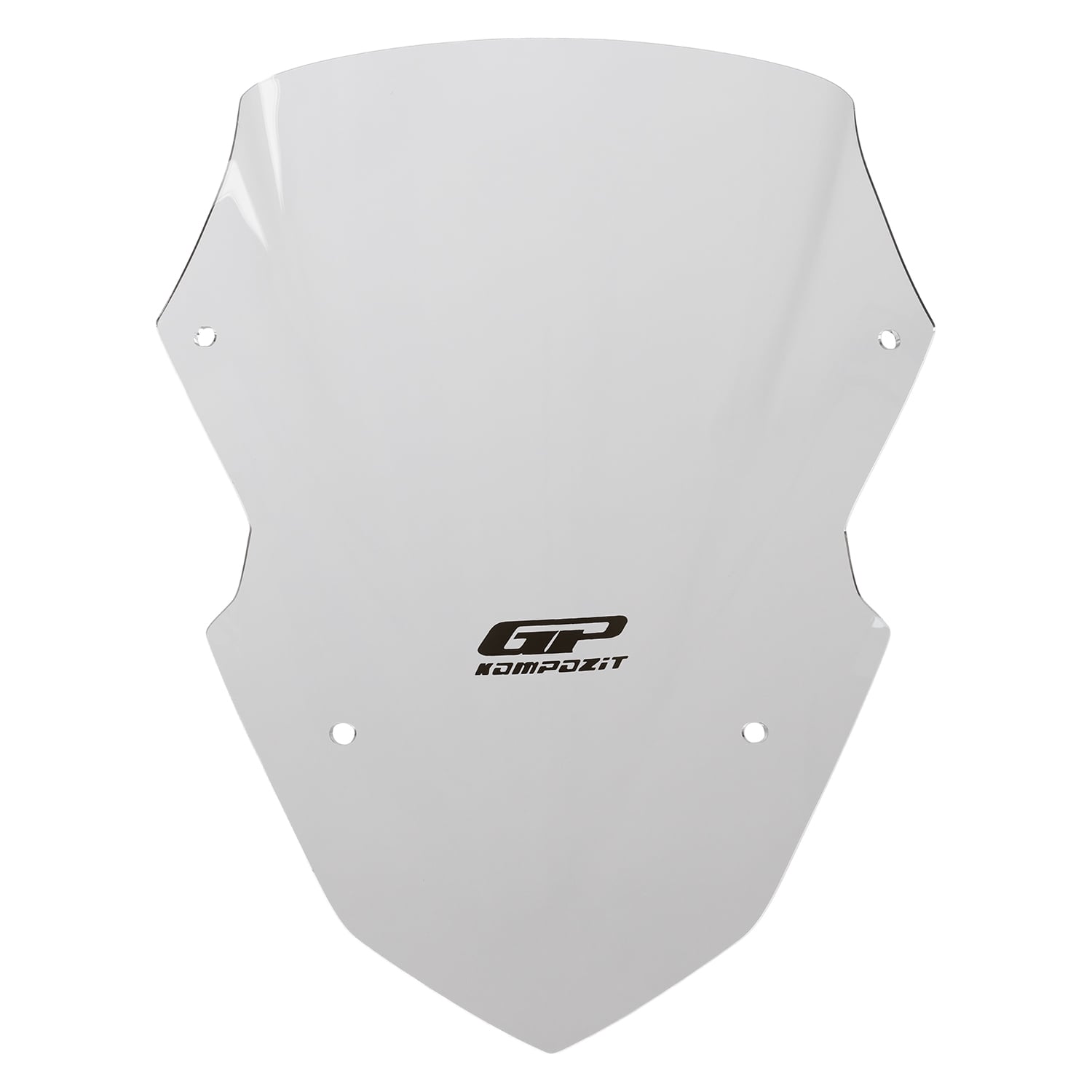 GP Kompozit Yamaha XMAX 250 Tech Max 2024-2026 Uyumlu Spor Ön Cam Şeffaf