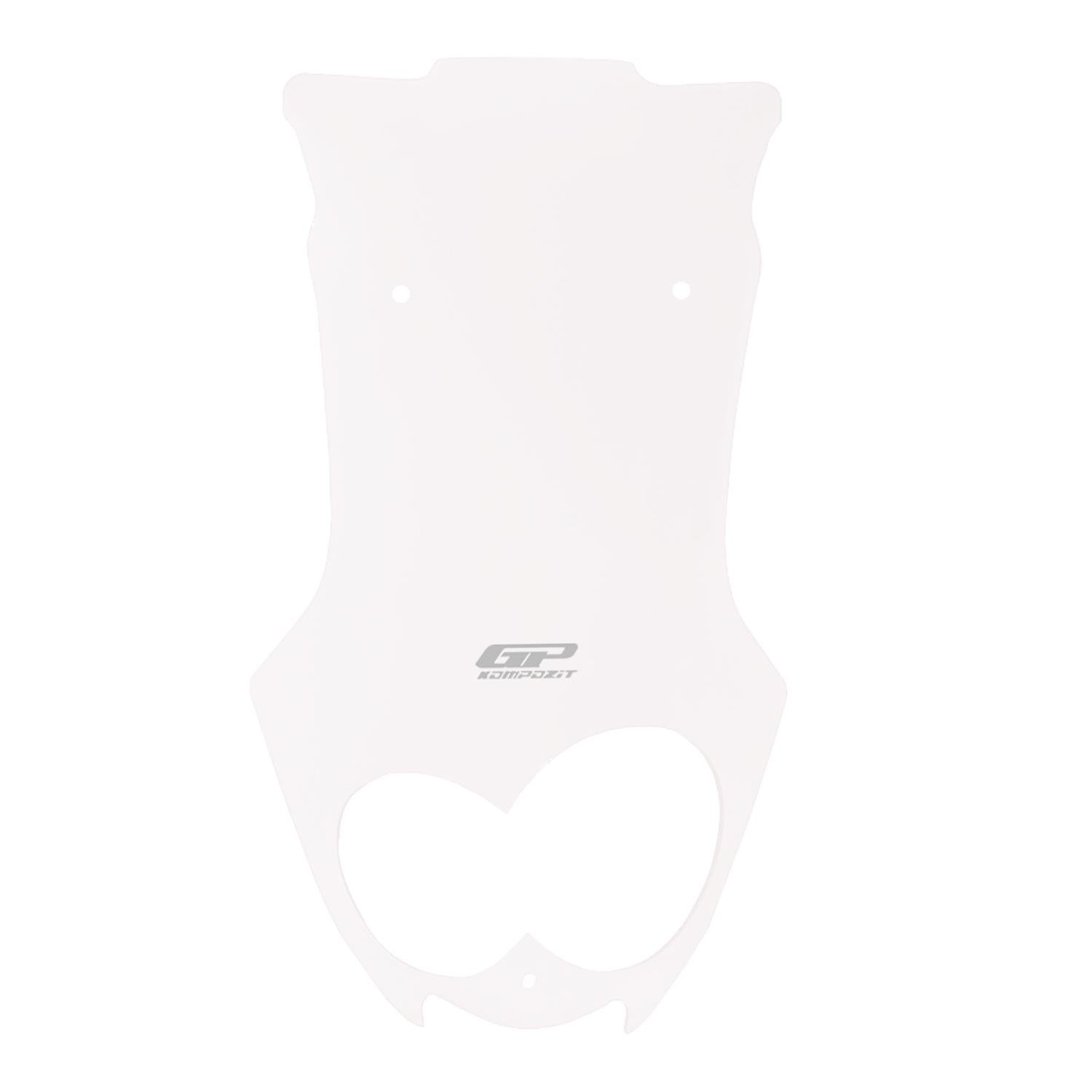 GP Kompozit Honda CRF250 / CRF300 Rally 2017-2025 Uyumlu Ön Cam Şeffaf